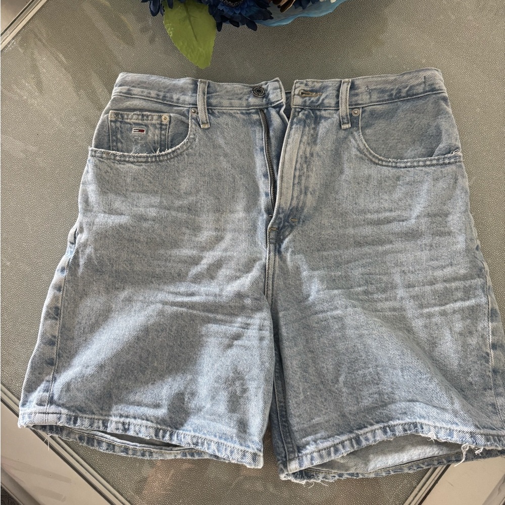 Tommy Hilfiger Light Blue Jean Shorts